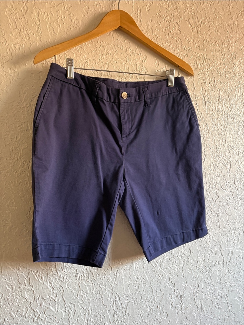 Faded Glory Navy Blue Bermuda Shorts